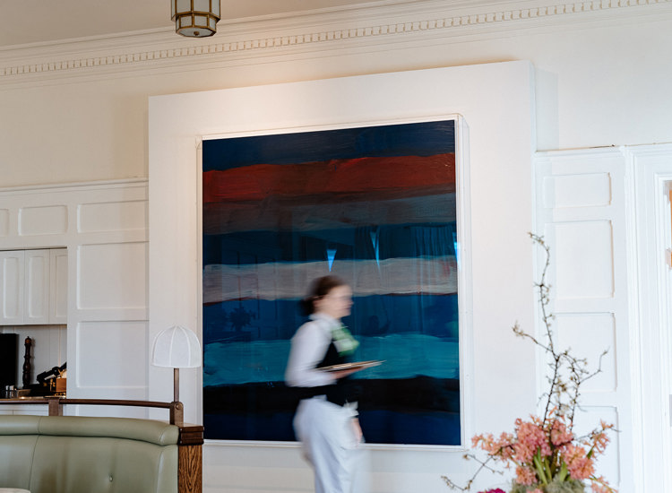 Landline Restaurant Artwork