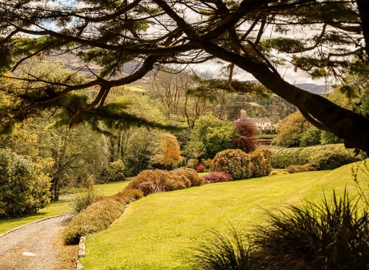 12-acre estate grounds of the Park Hotel Kenmare, located in Kenmare, County Kerry, Ireland.