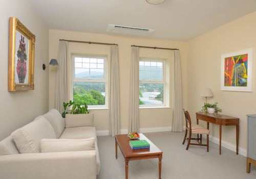 a Superior Bay View guest room located at the luxurious, 5-star Park Hotel Kenmare in Kenmare, County Kerry, Ireland
