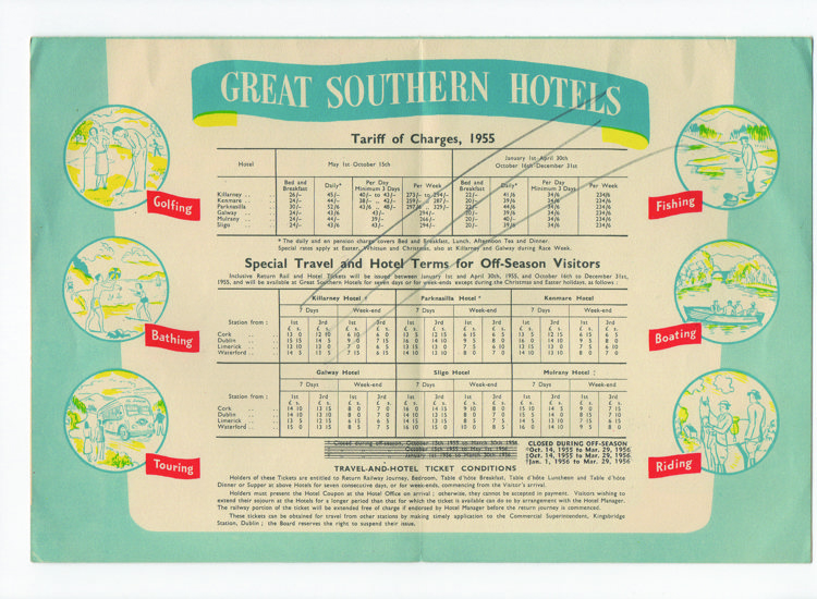 Train Tariff Leaflet